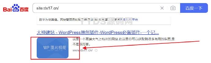 WordPress原创插件:搜索引擎抓取首图seo图片