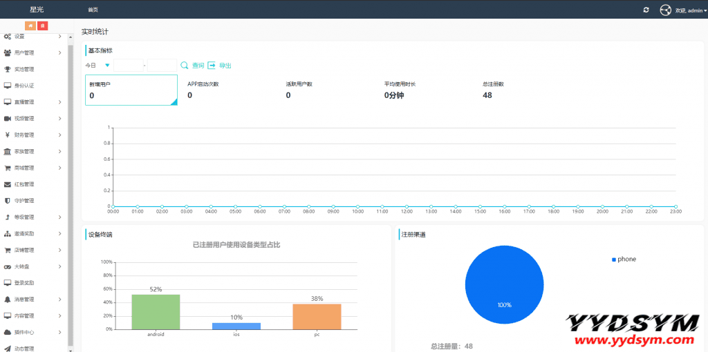 021瀚洋直播v2.2.69直播+抖音短视频+直播带货+朋友圈动态+远程礼物+全场飘屏"