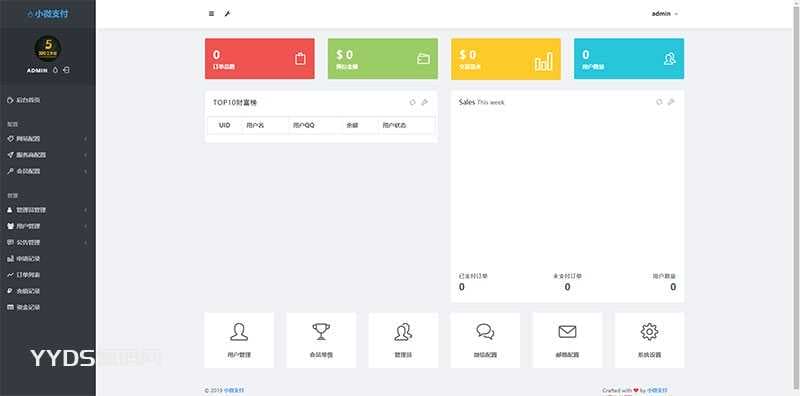 小微支付服务商专用源码 |基于Thinkphp内核