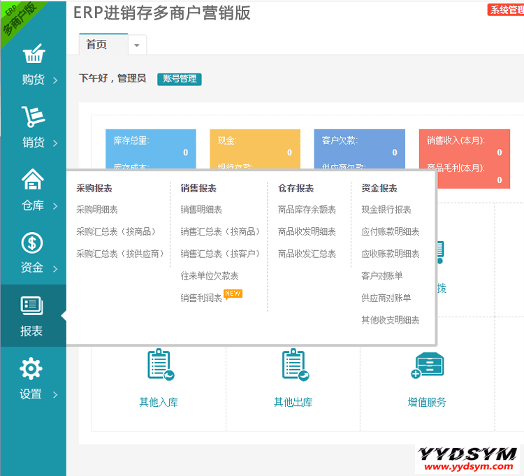 1631702431337842.png 多商户多仓库带扫描云进销存系统ERP管理系统Saas营销版无限商户源码