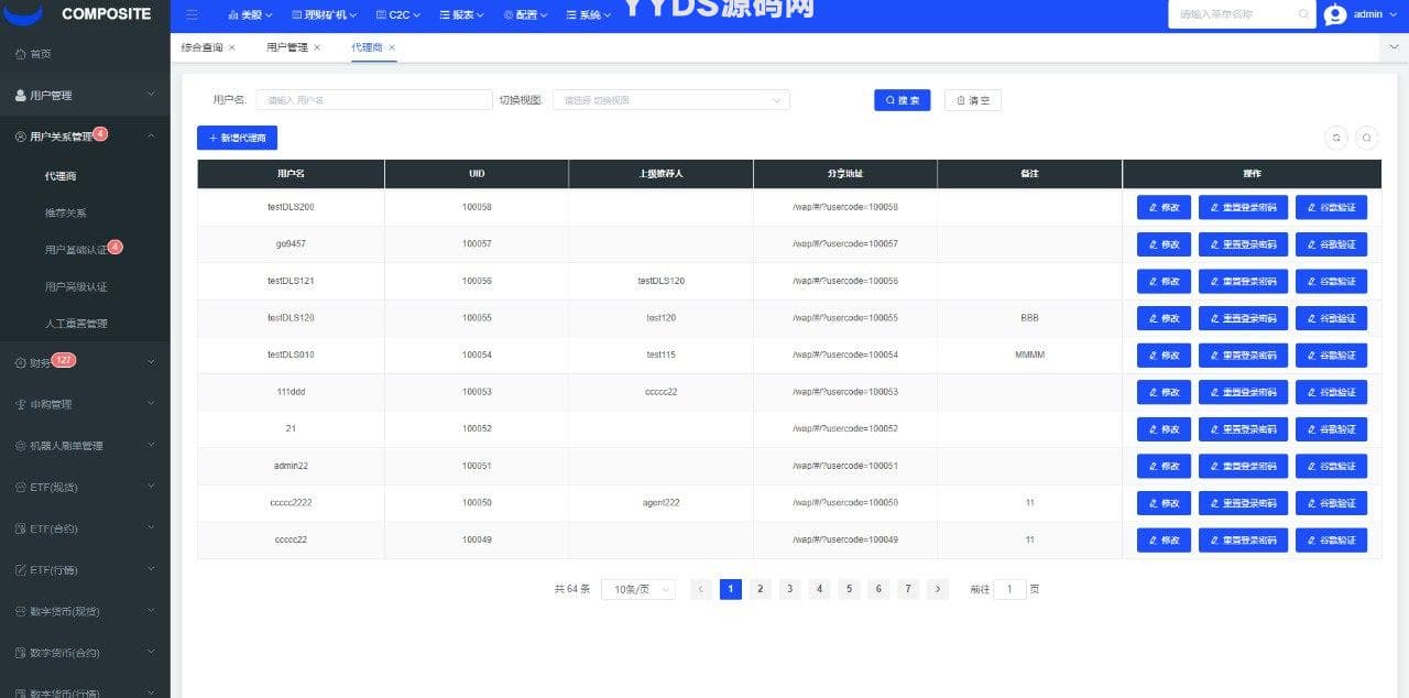 JAVA13国语言股票外汇区块链综合交易所自带客服系统运营级