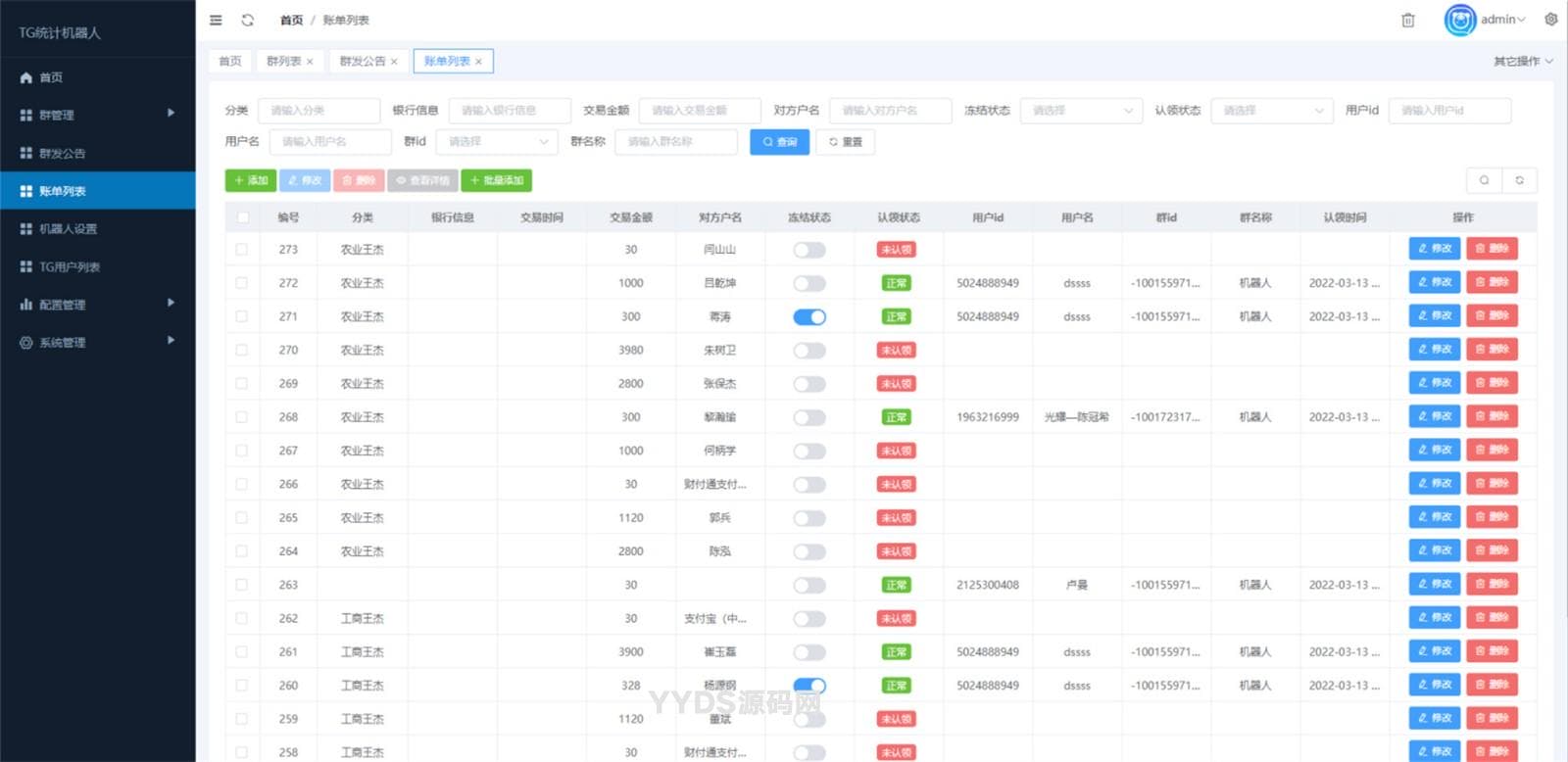 1719858178512370.jpg Telegram统计机器人源码/TG记账群发机器源码人/TG自动记账全开源版本