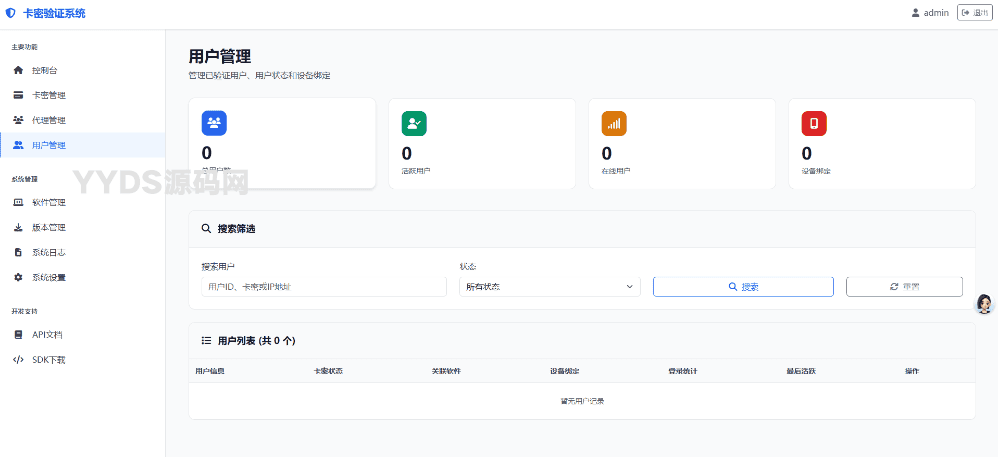 开源一个用AI写的网络验证系统